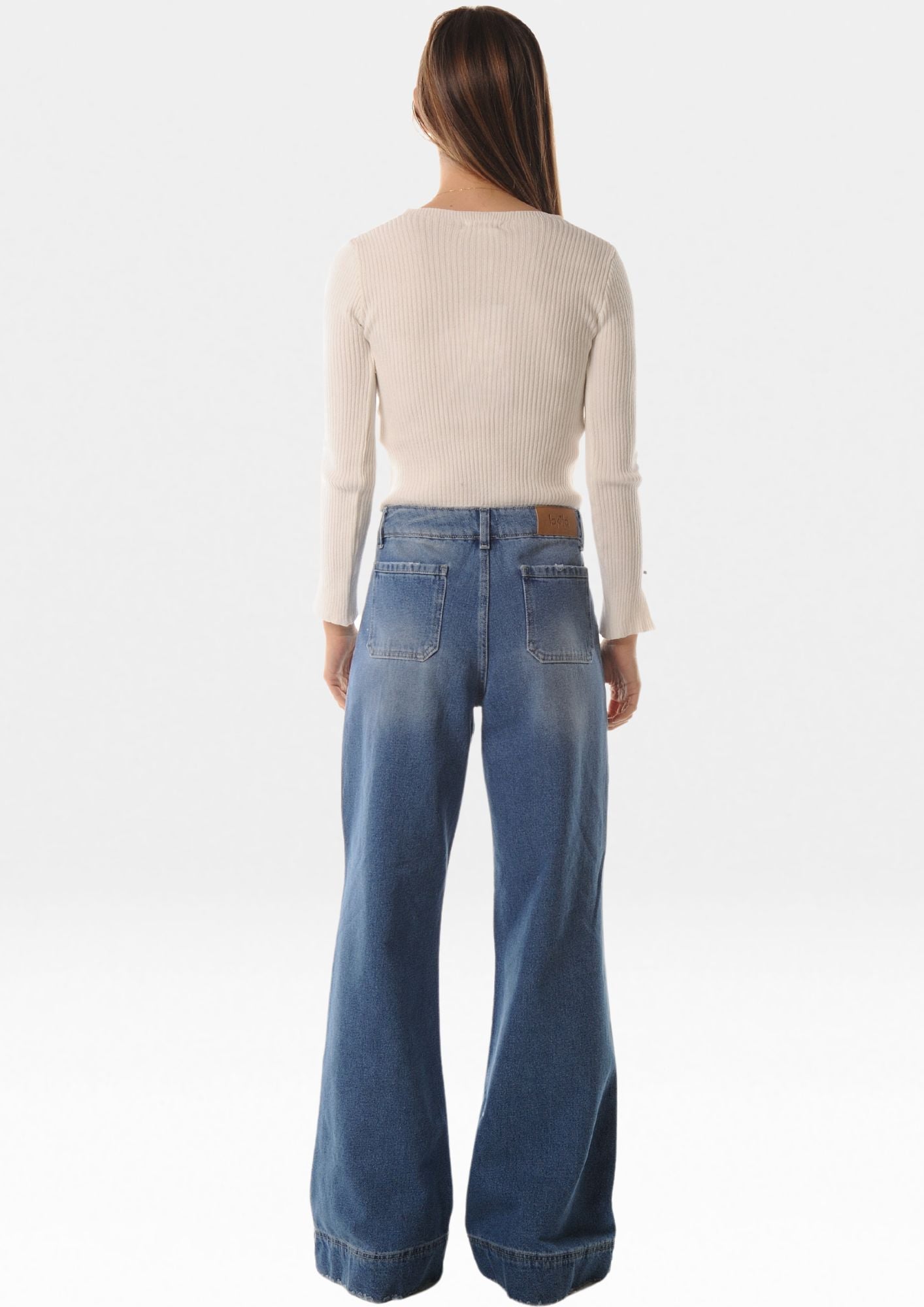 Jeans con tasche e rotture Lokita Milano