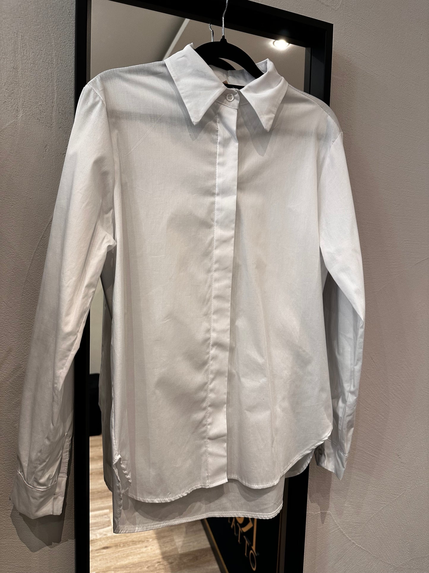 Camicia bianca cotone