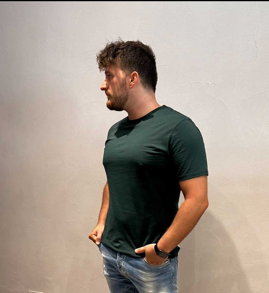 T-shirt verde A. Langella