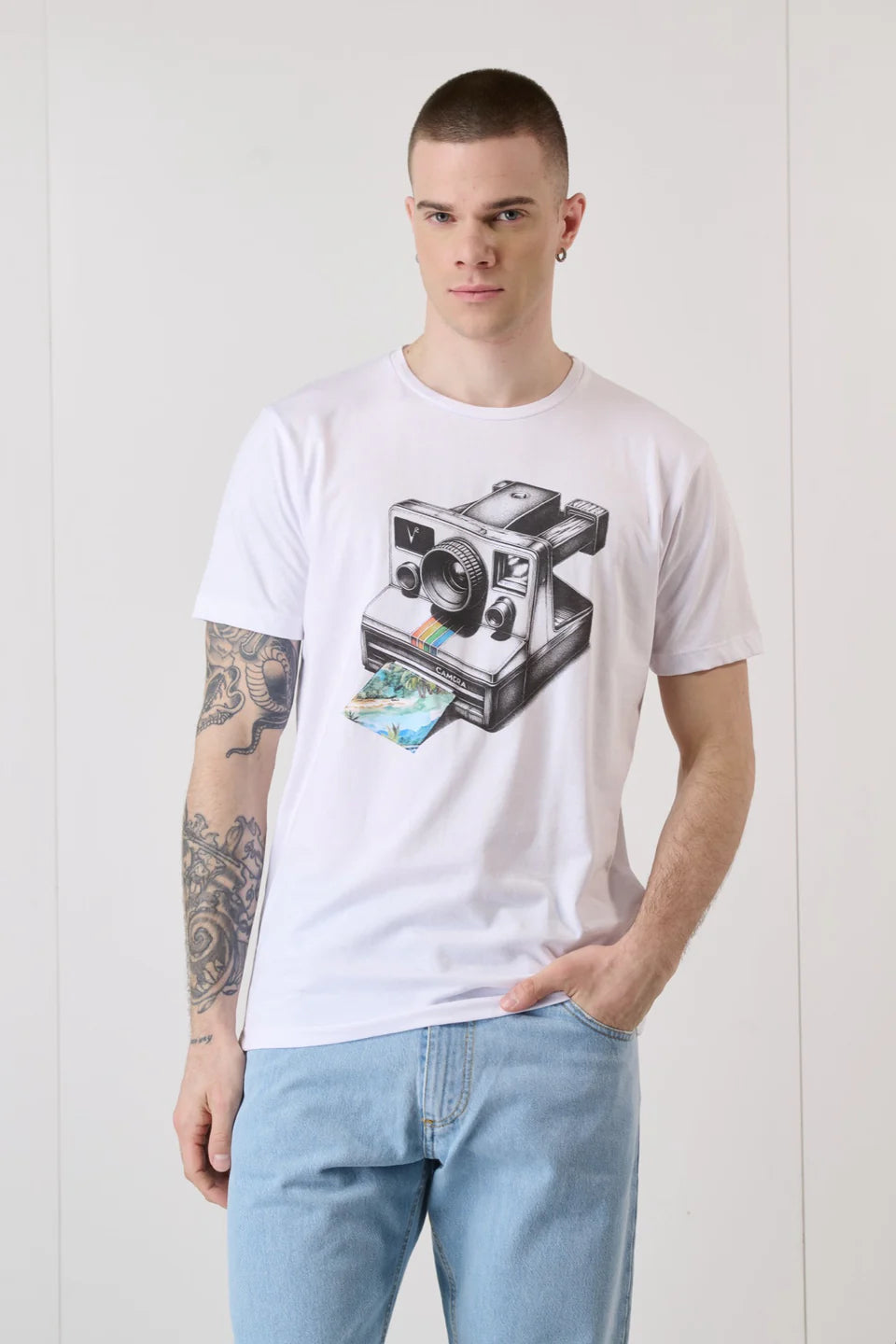 T-shirt V2 polaroid
