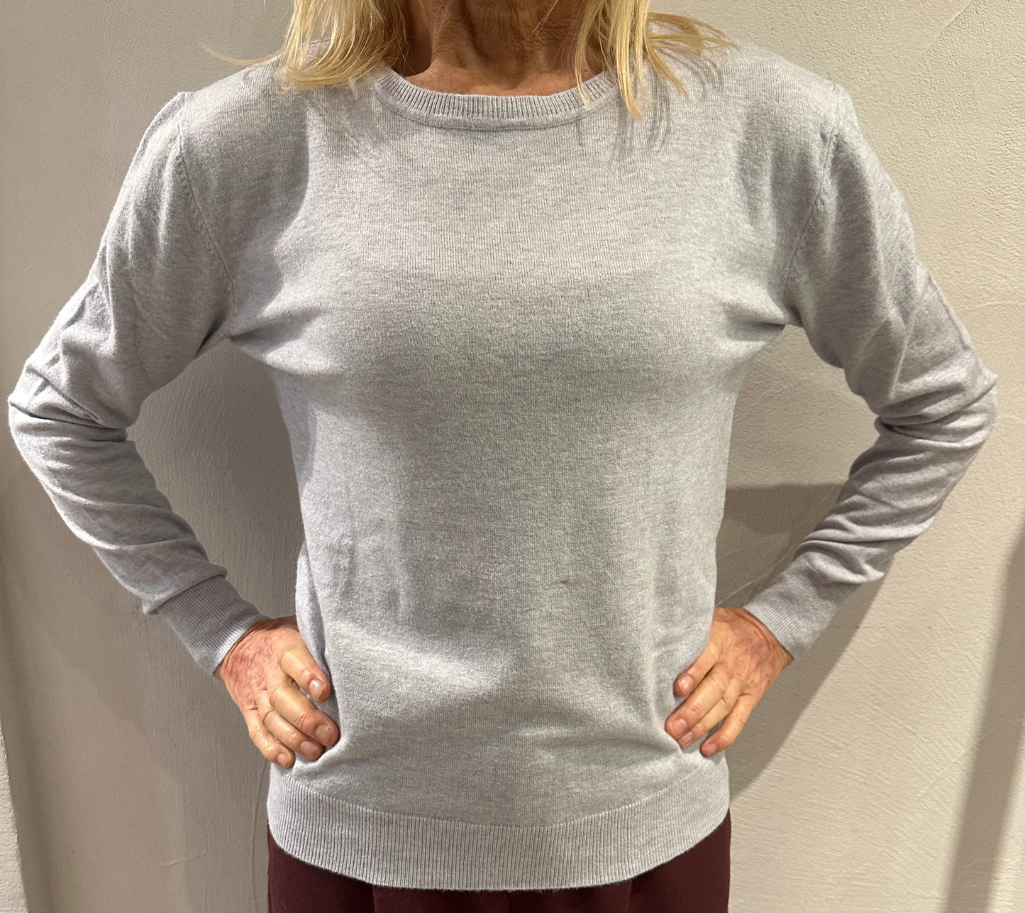 Maglione girocollo taglia unica