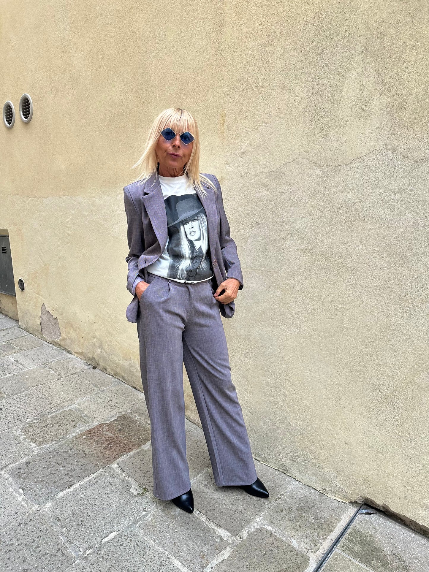 Tailleur Donna grigio