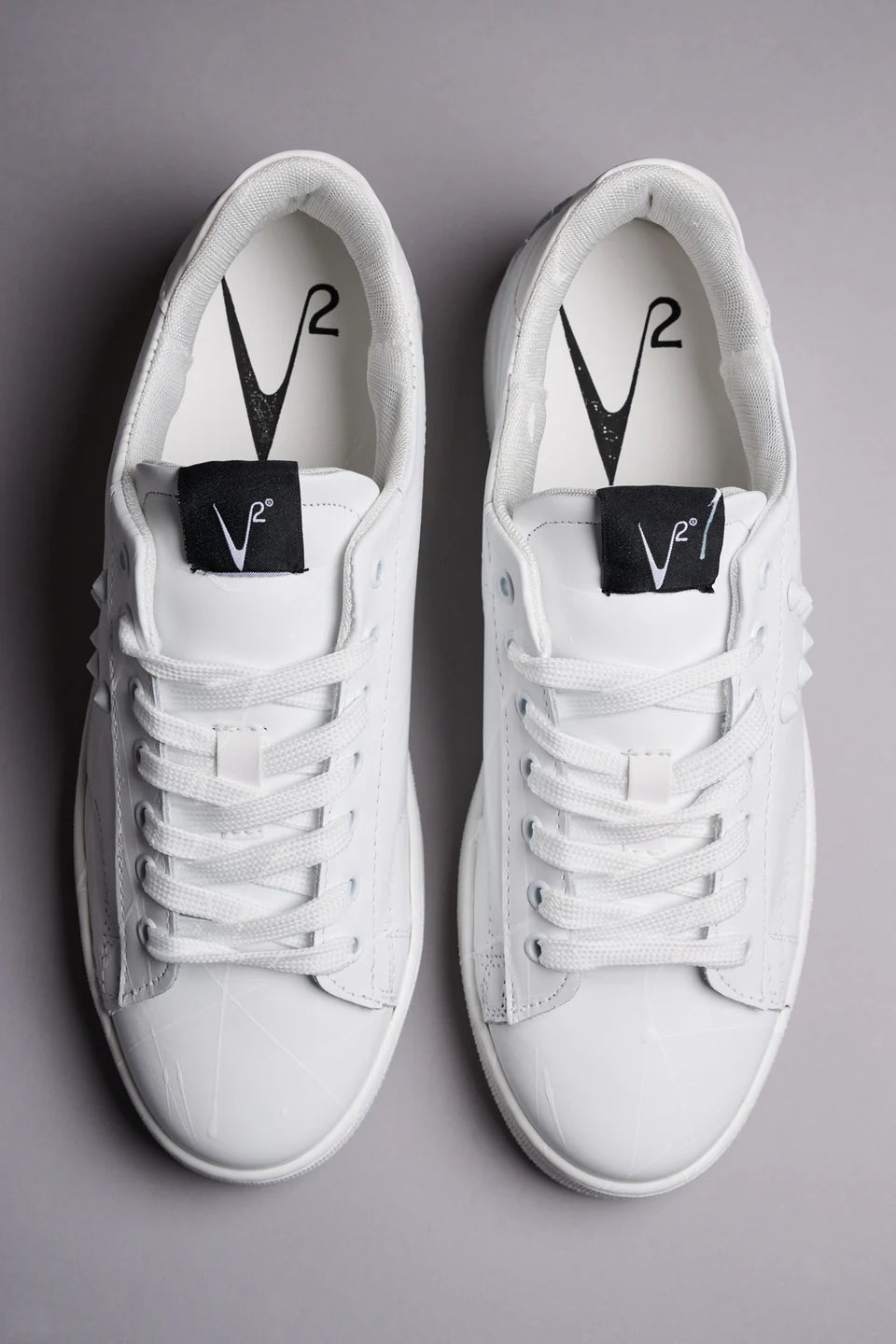 Sneakers V2 bianche schizzate