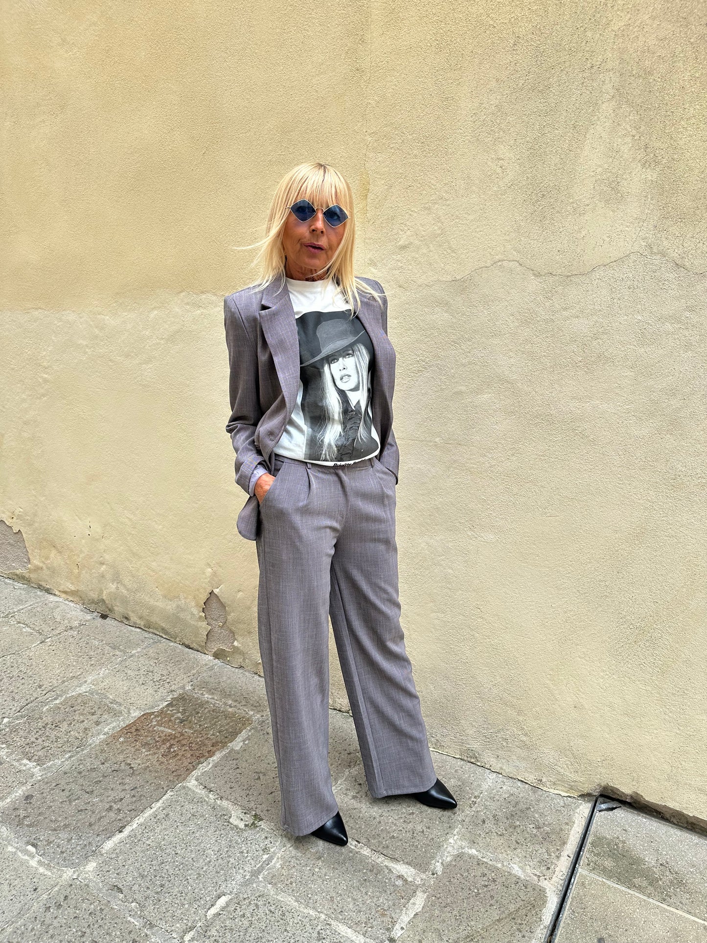 Tailleur Donna grigio