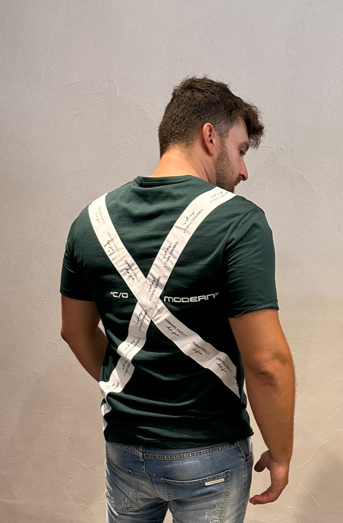 T-shirt verde A. Langella