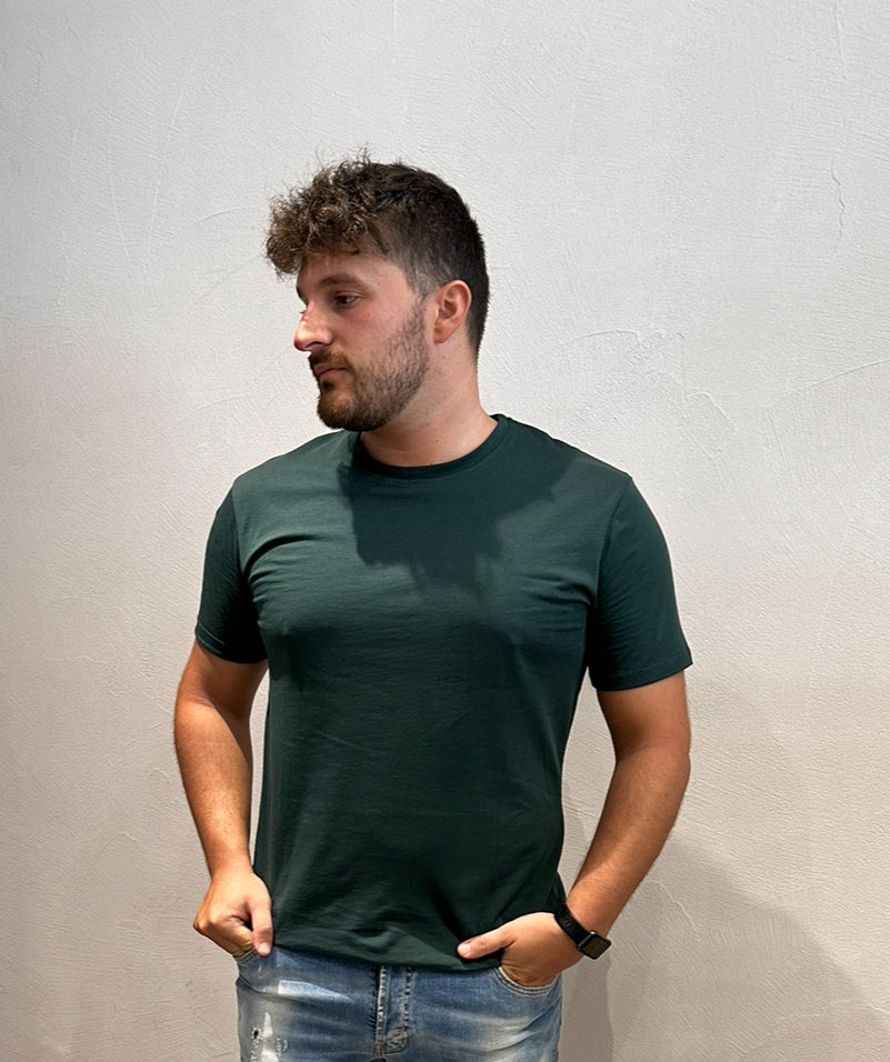 T-shirt verde A. Langella