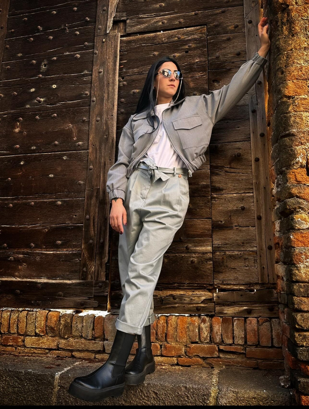 Pantalone fiocco D’elle