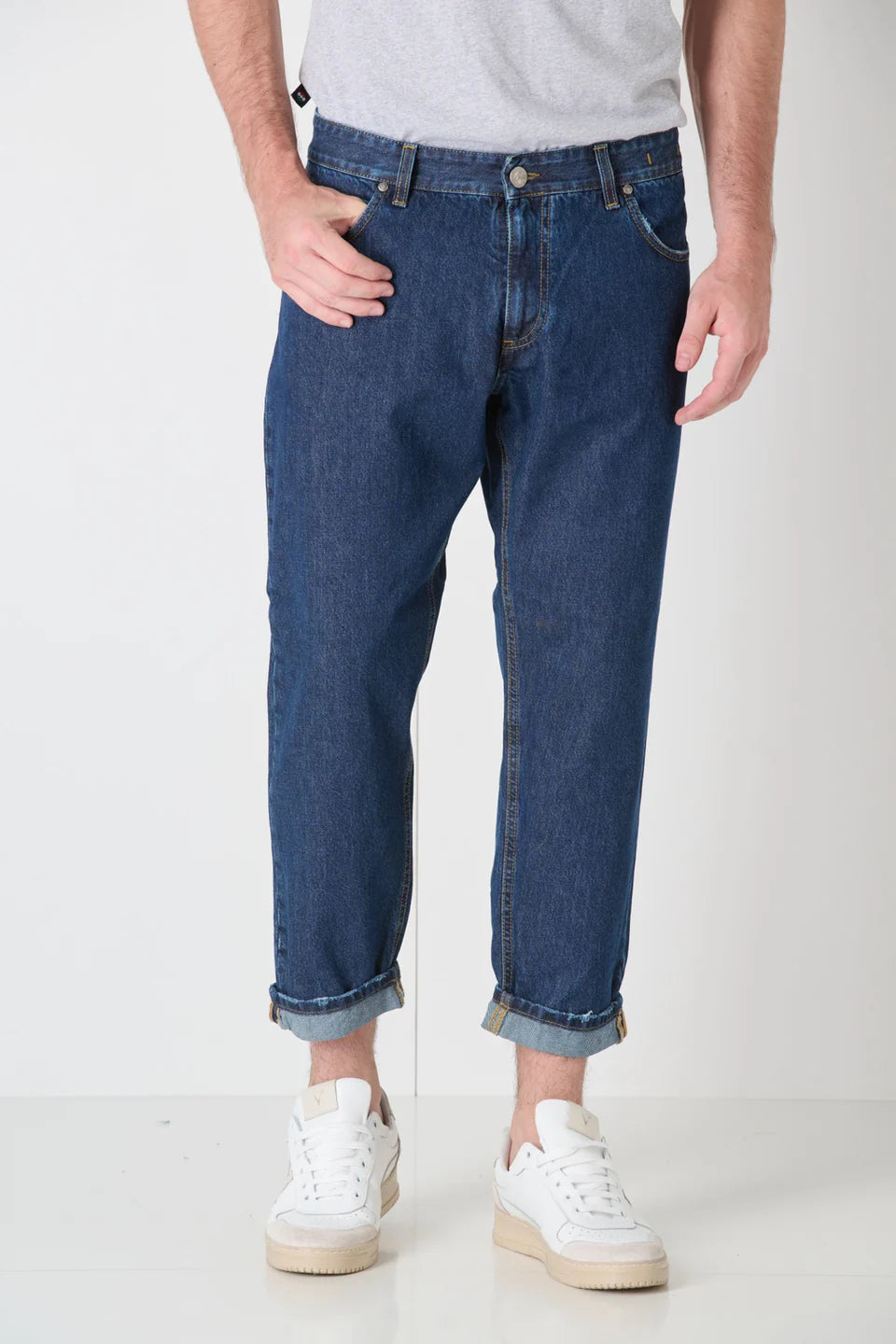 Jeans V2 Loose blu