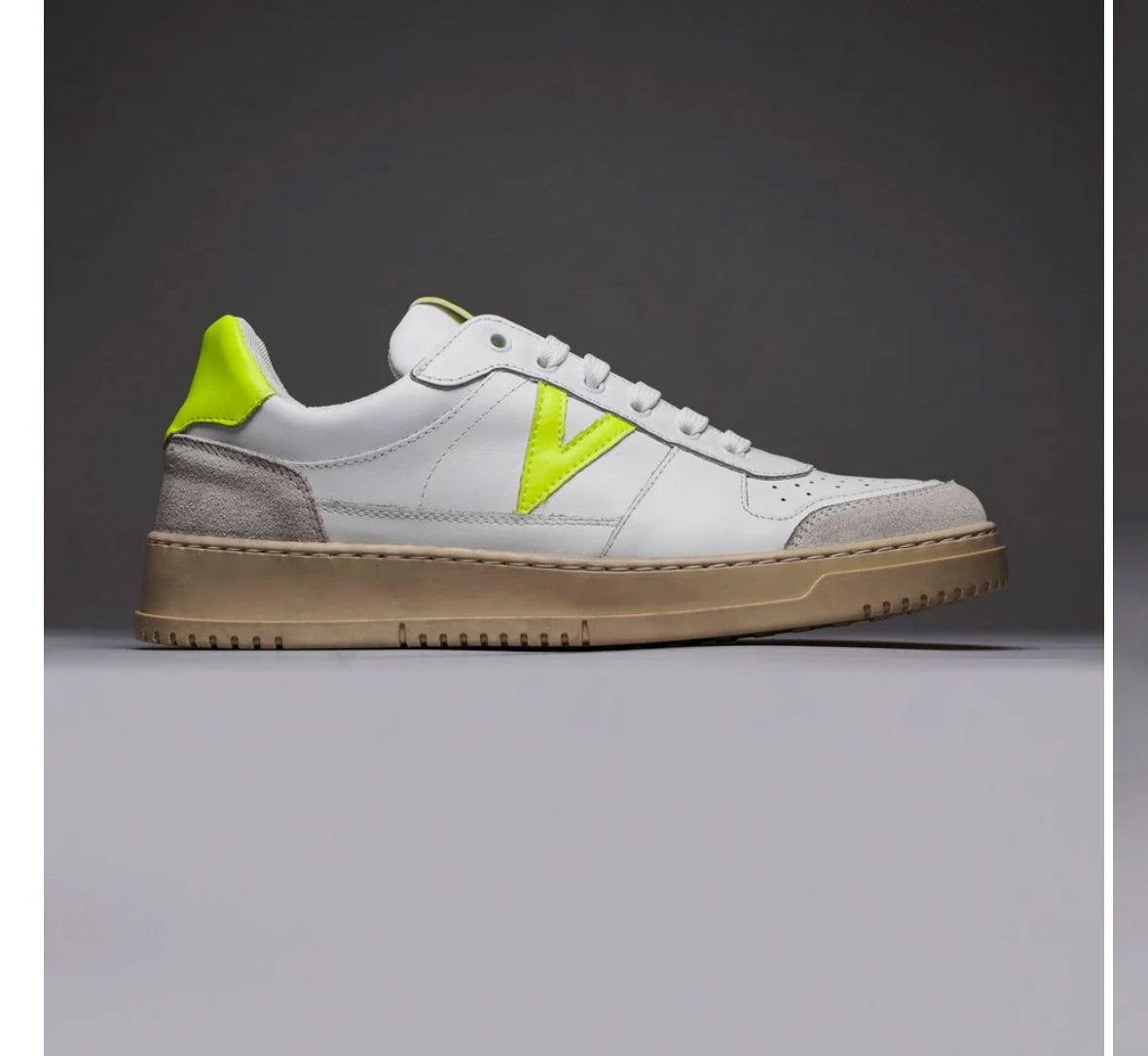 Sneakers V2 giallo fluo