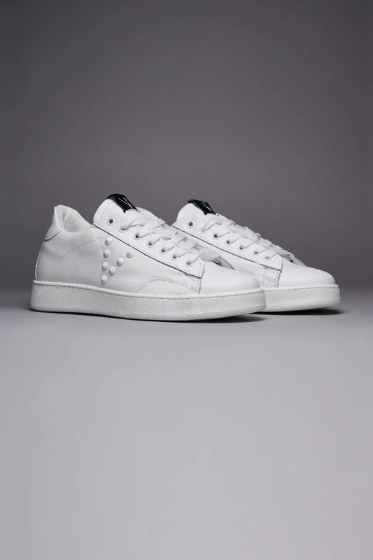 Sneakers V2 bianche schizzate