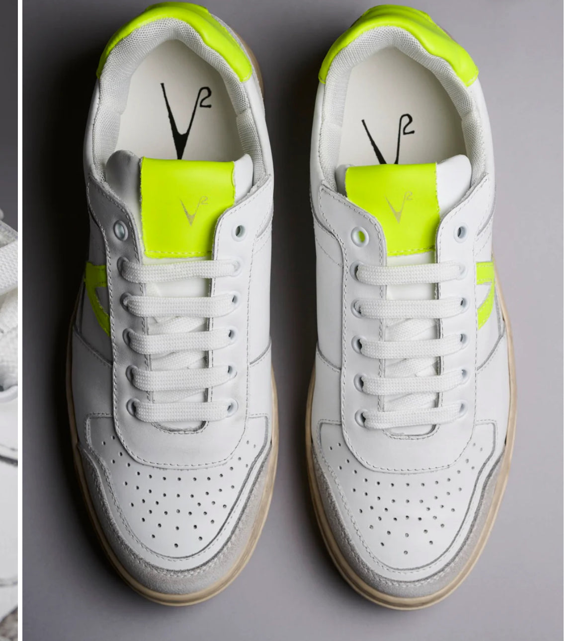 Sneakers V2 giallo fluo