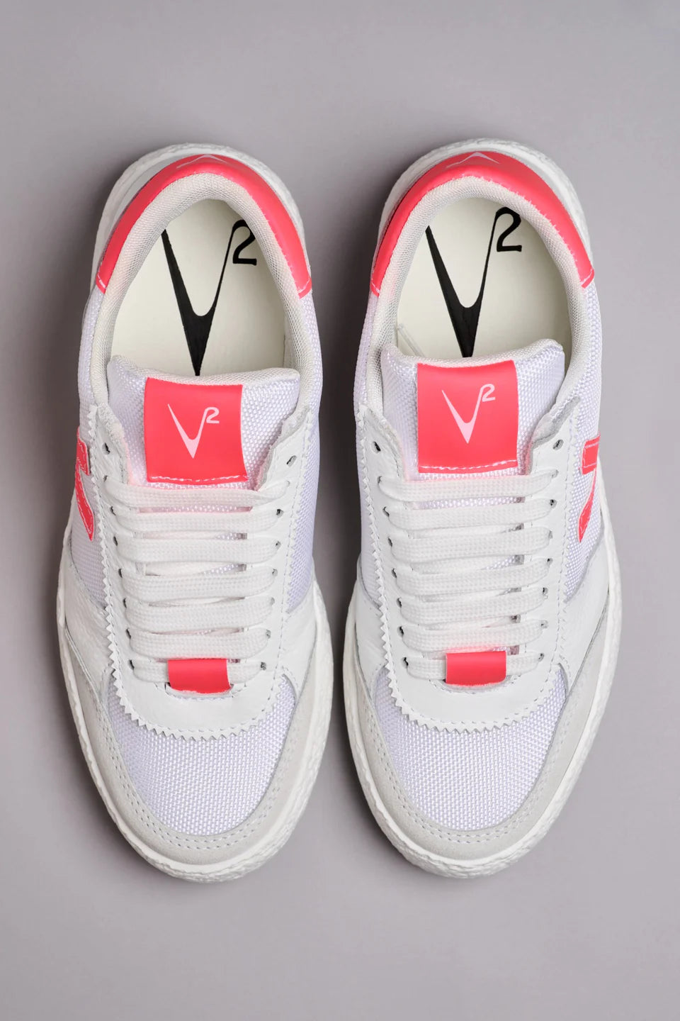 Sneakers V2 rosa fluo