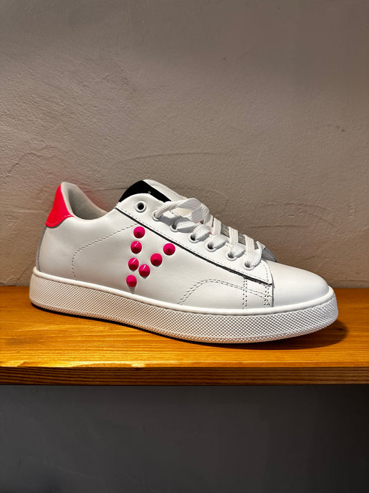 Sneakers V2 rosa fluo