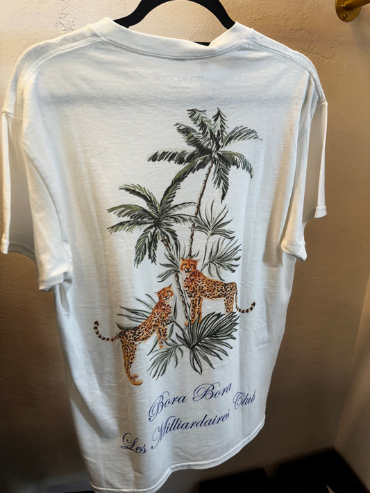 T-shirt Polinesya stampa Bora Bora