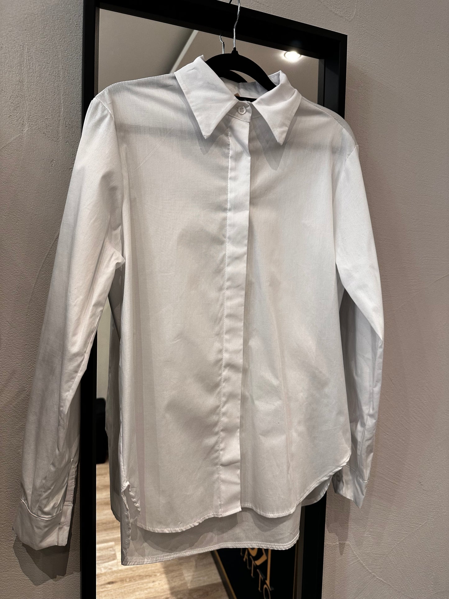 Camicia bianca cotone
